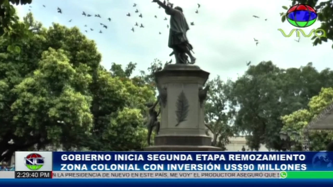 El Gobierno Inicia Segunda Etapa De Remozamiento En La Zona Colonial Con Millonaria Inversión