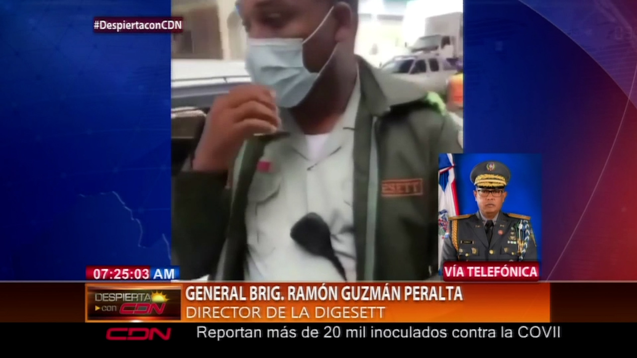 Director De DIGESETT Comenta Sobre Las Medidas De Circulación Vehicular Y Modo En Que Ponen Multas