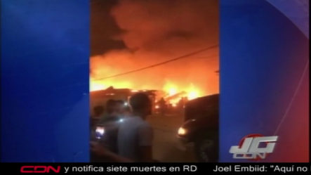 Todos Los Detalles Del Feroz Incendio En Gurabo De Santiago