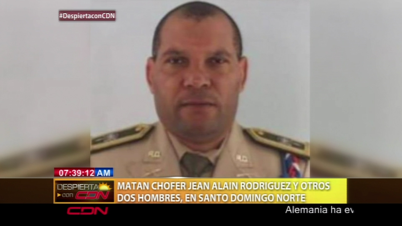 Más Detalles Sobre El Asesinato Del Mayor Del Ejercito José Santana Escolta De Jean Alain