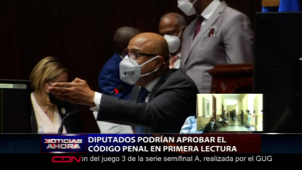 Diputados Podrían Aprobar El Código Penal En Primera Lectura