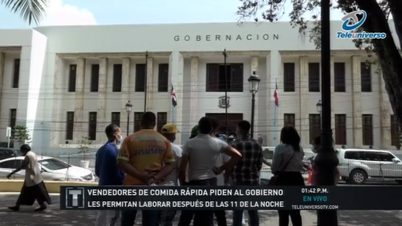 Vendedores De Comida Rápida Piden Que Se Les Deje Trabajar Luego De Las 11 pm