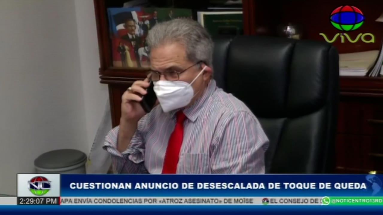 CMD Cuestiona El Anuncio De La Desescalada Del Toque De Queda