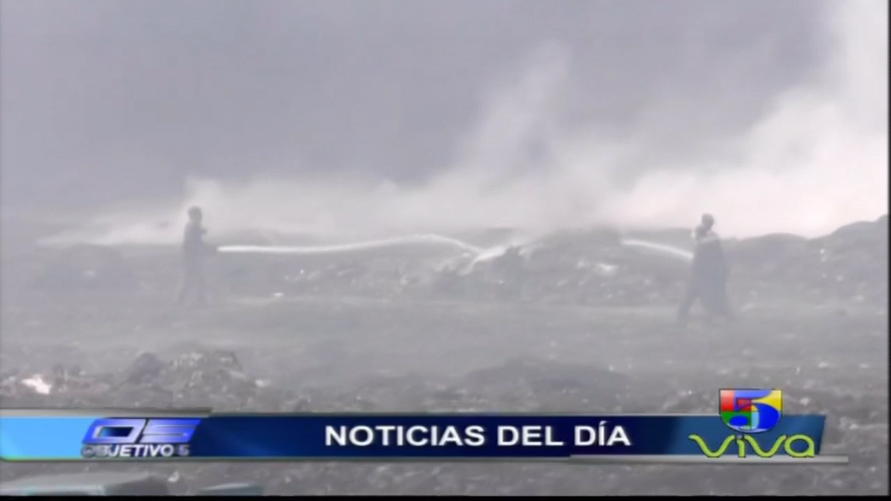 Autoridades Y Residentes En Haina Creen Que Incendio Que Afectó El Vertedero Fue Provocado