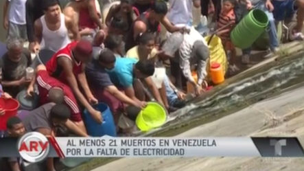 Al Menos 21 Muertos En Venezuela Por La Falta De Electricidad