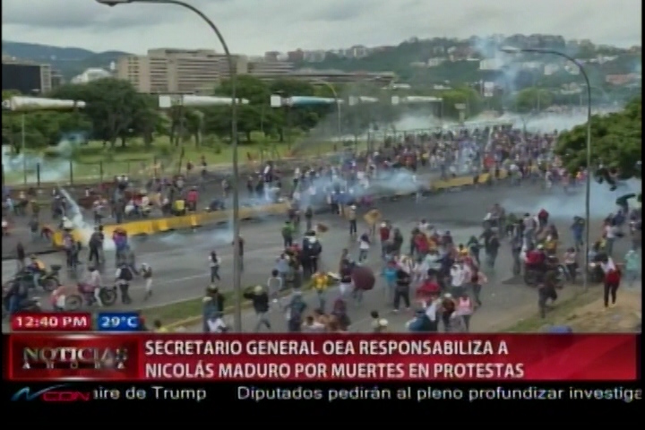 Paro Cívico Convocado Por La Oposición Venezolana Se Cumple A Medias