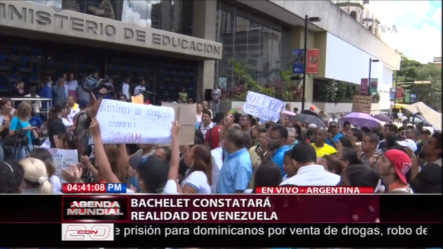 Bachelet  Constatará Realidad De Venezuela