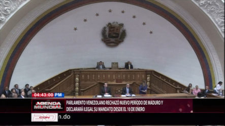 Parlamento Venezolano Rechazó Nuevo Período De Maduro