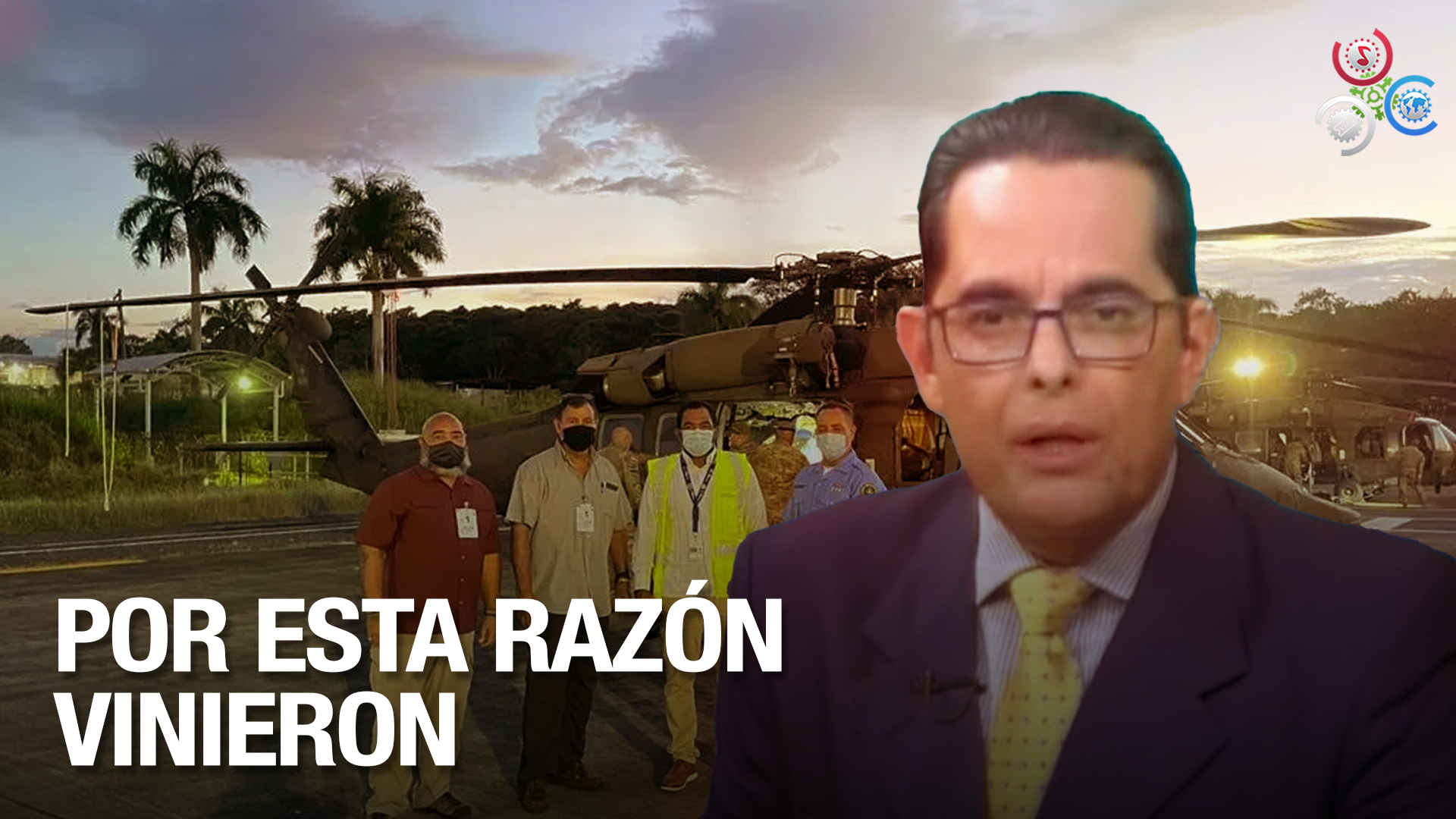 Gutiérrez Revela Las Razones De La Llegada De Helicópteros Norteamericanos A República