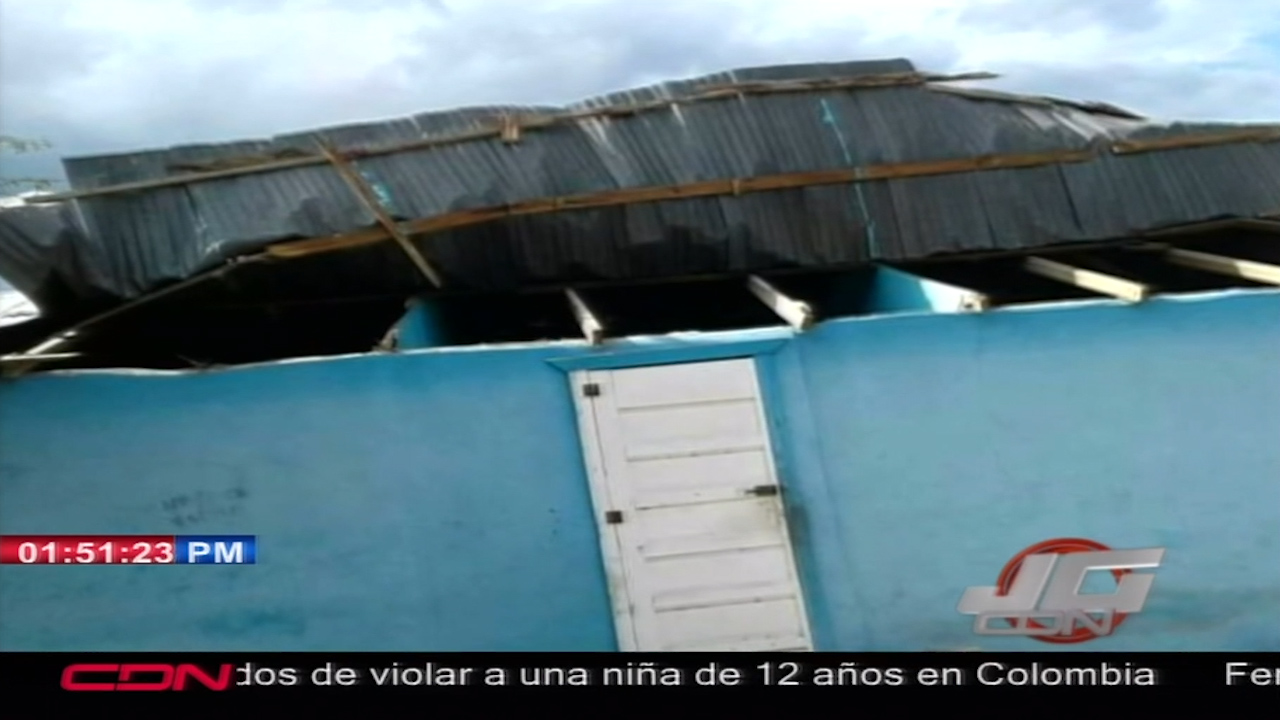 Fuerte Ventarrón Afecta Comunidad De San Juan De La Maguana