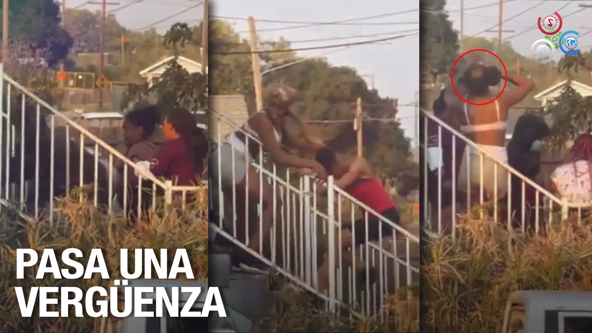 ¡Mujer Se Va A La “Trompá” Por Supuesta Infidelidad, No Sabía La Vergüenza Que Iba A Pasar!