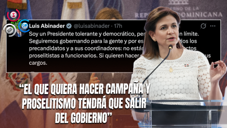Vicepresidenta Raquel Peña Respalda A Abinader Sobre Proselitismo: “La Mejor Campaña Es Hacer Una Buena Gestión”