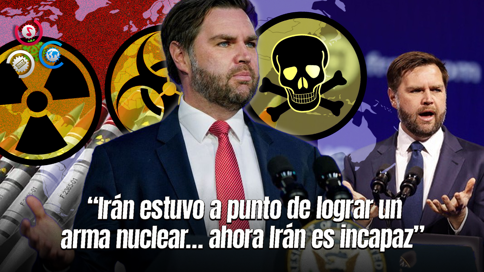 Vicepresidente De EE. UU. Asegura Que Irán Ya No Tiene Equipos Para Construir Un Arma Nuclear: “Lo Destruimos Todo”