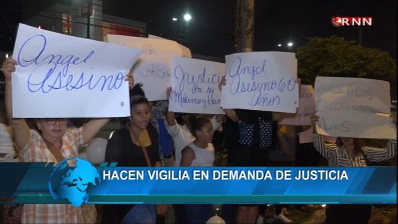 Hacen Vigilia En Demanda De Justicia