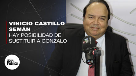 Vinicio Castillo Semán Habla De Su Candidatura Y Dice Que Hay Posibilidad De Sustituir A Gonzalo Castillo
