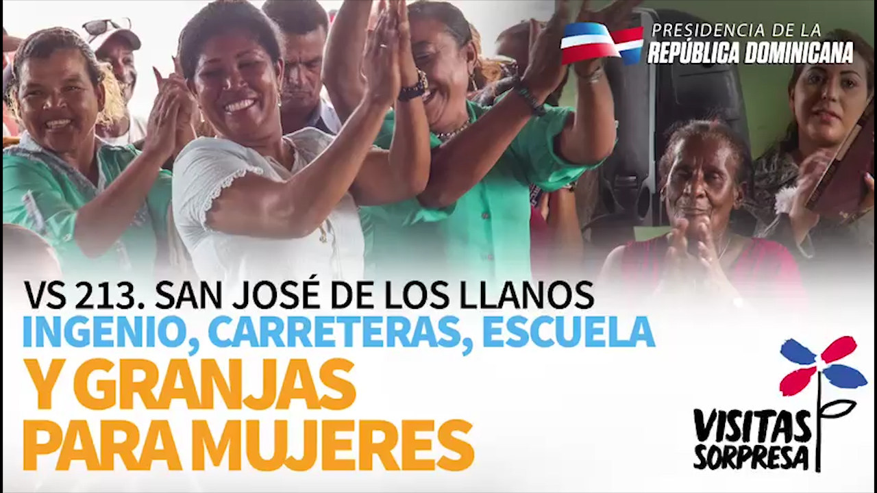 Visita Sorpresa #213 En San José De Los Llanos Para Empezar A Cumplir Los Compromisos