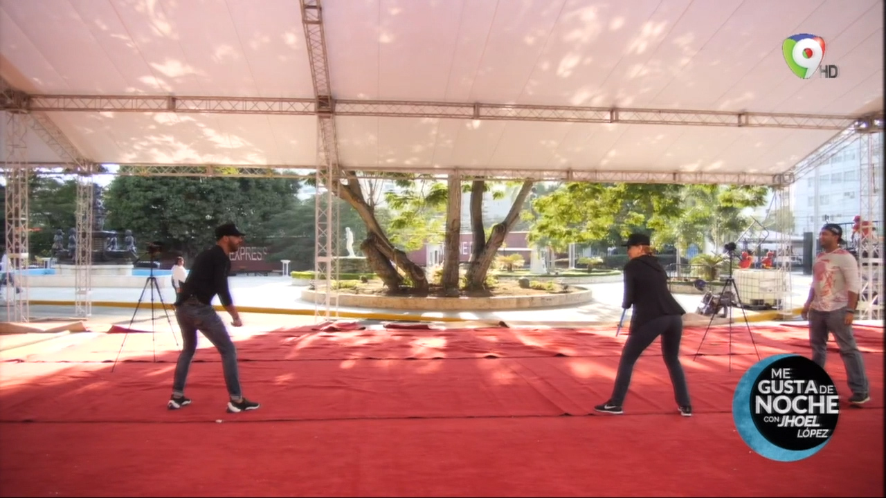 Jugando Vitilla En La Alfombra Roja De Premio Soberano Con La Diva En Me Gusta De Noche