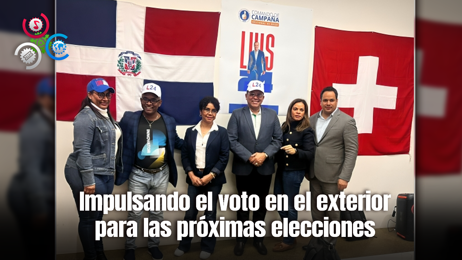 Comisión Del PRM Se Reúne Con Principales Dirigentes De La Seccional De Suiza Para Motivar Voto Exterior