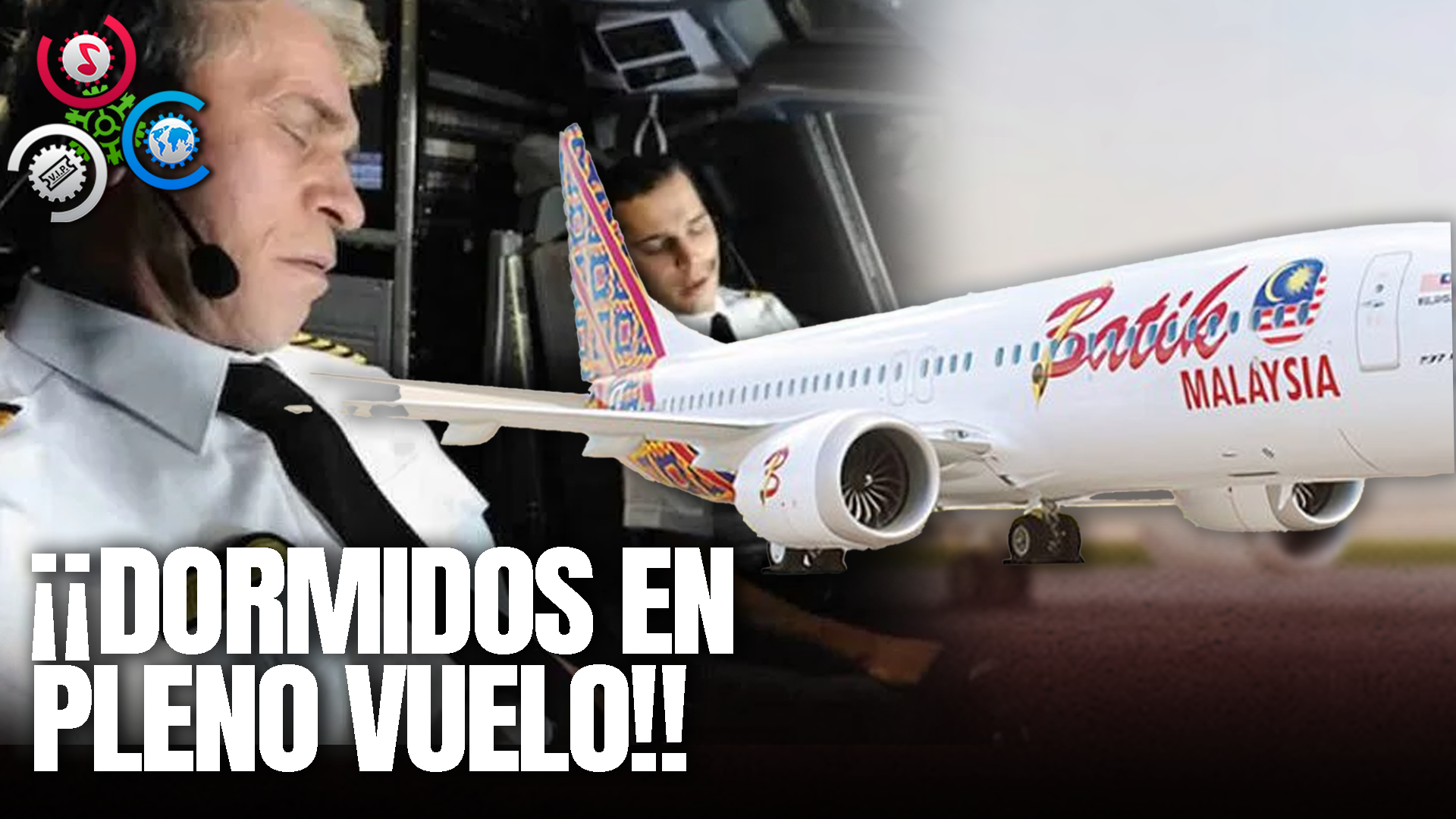 Suspenden A Dos Pilotos Que Se Quedaron DORMIDOS EN PLENO Vuelo De Batik Air