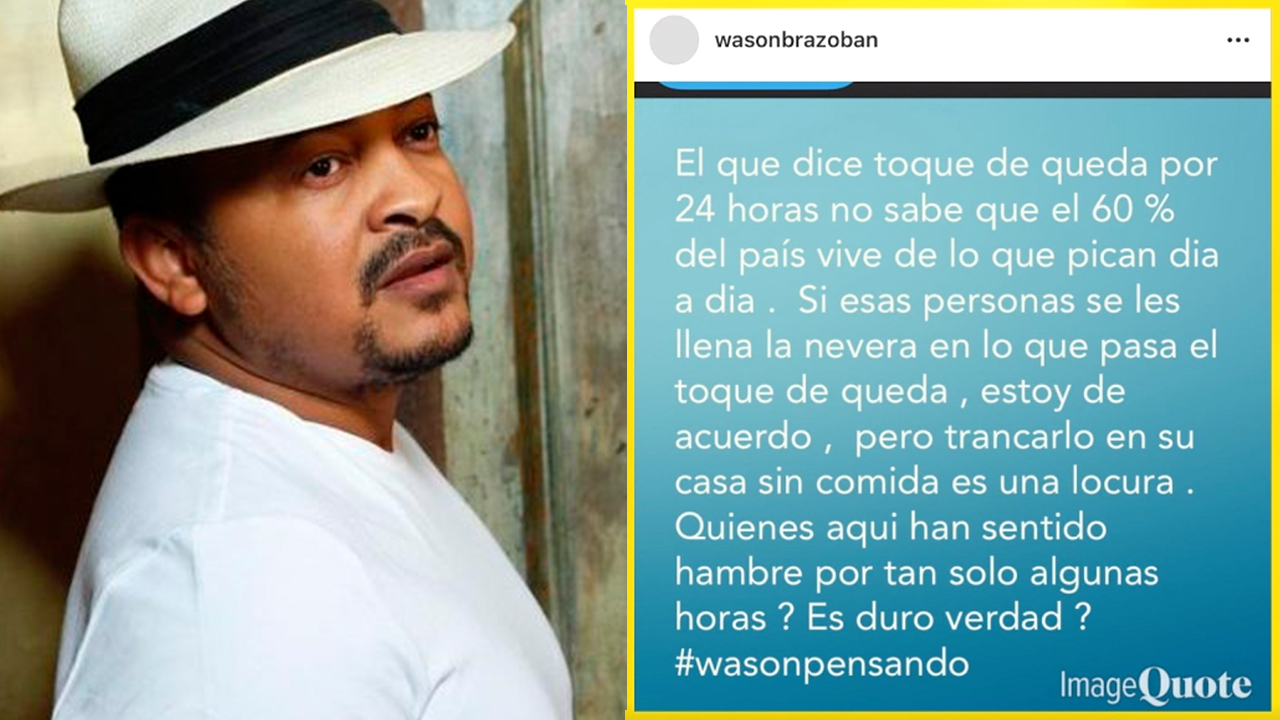 Wason Brazoban Envía Mensaje Y Las Críticas No Se Hacen Esperar