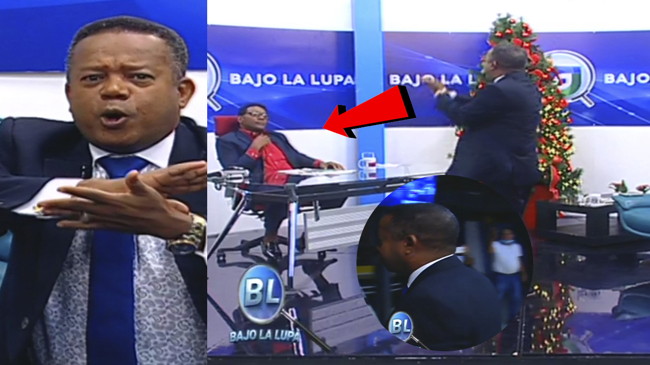 Caminero Se Quilla Feamente Con John Berry Y Se Va Del Estudio En Vivo