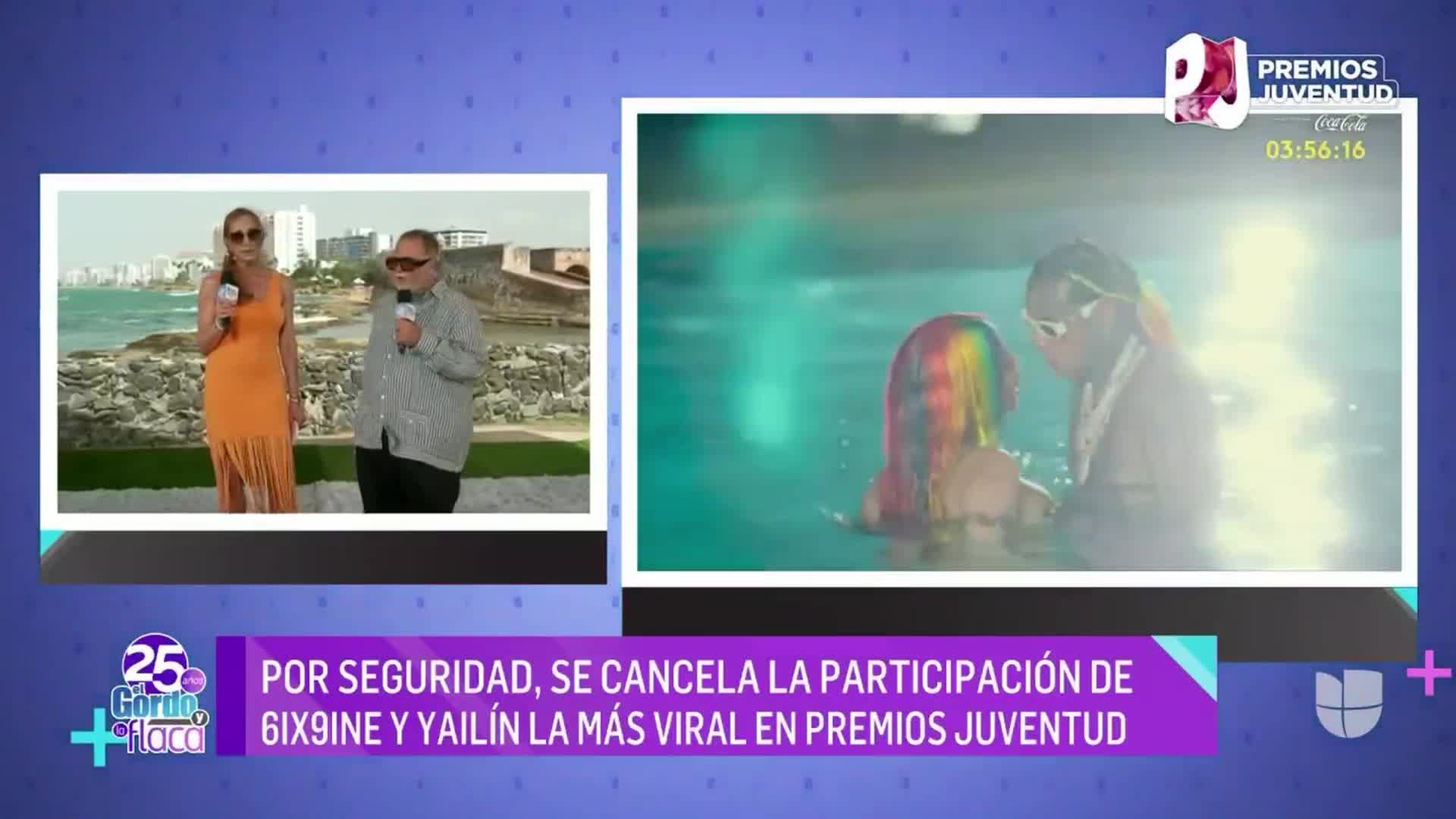 Yailin Y Tekashi69 Ofrecieron Reforzar Toda LA SEGURIDAD  De Premios Juventud Para Cantar 