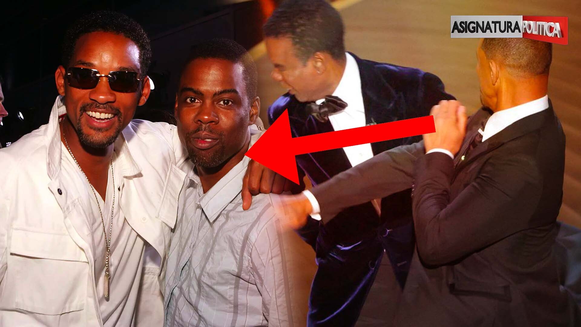 Mira Lo Que Hay Detrás De La Galleta De Will Smith A Chris Rock