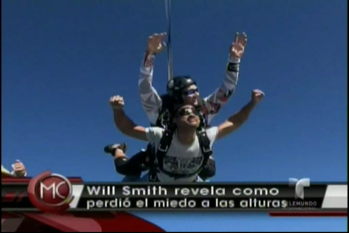 Así Will Smith Venció El Miedo A Las Alturas: Tirándose En Paracaídas #Video