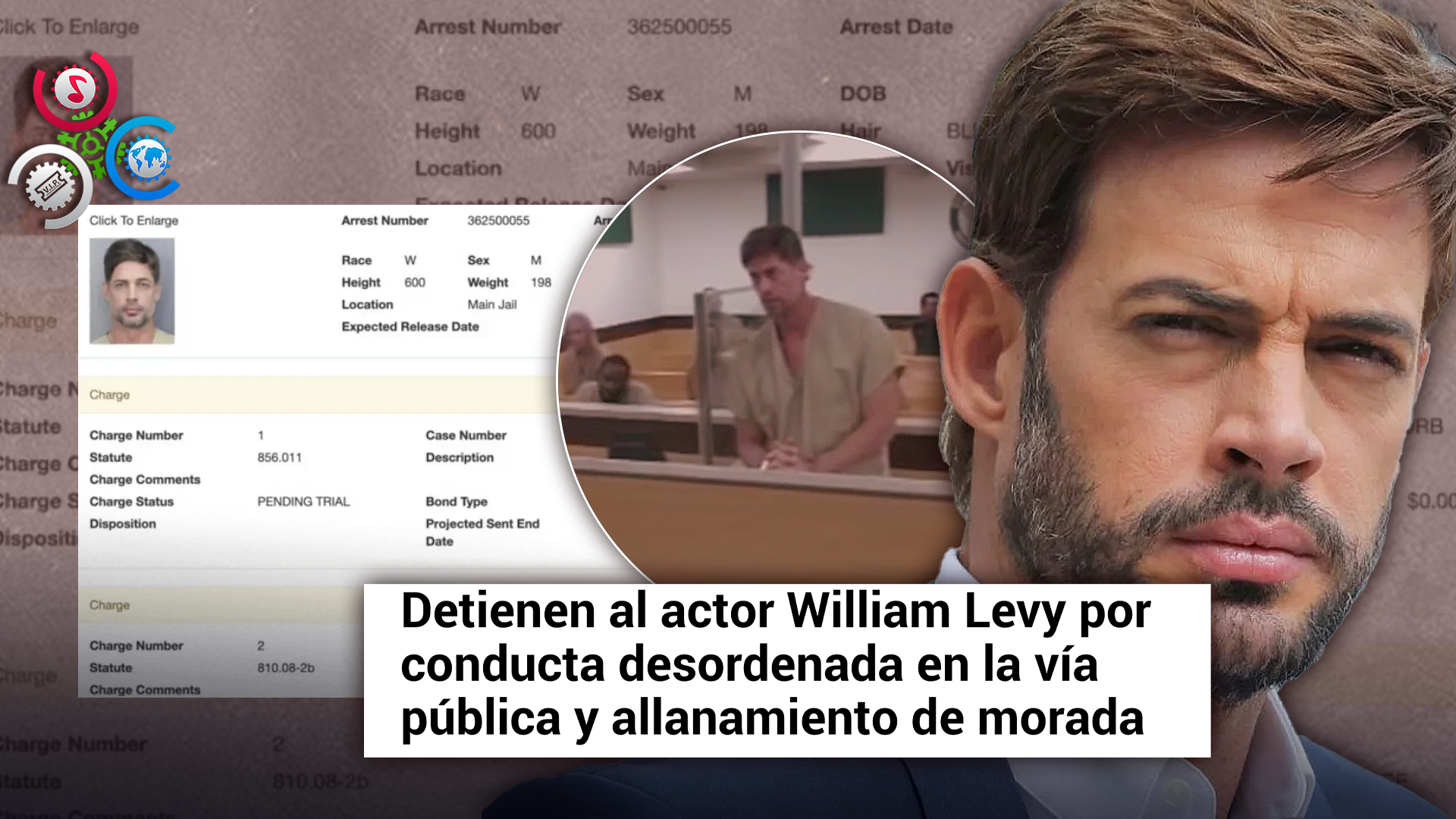 Arrestan Al Famoso Actor William Levy En Florida