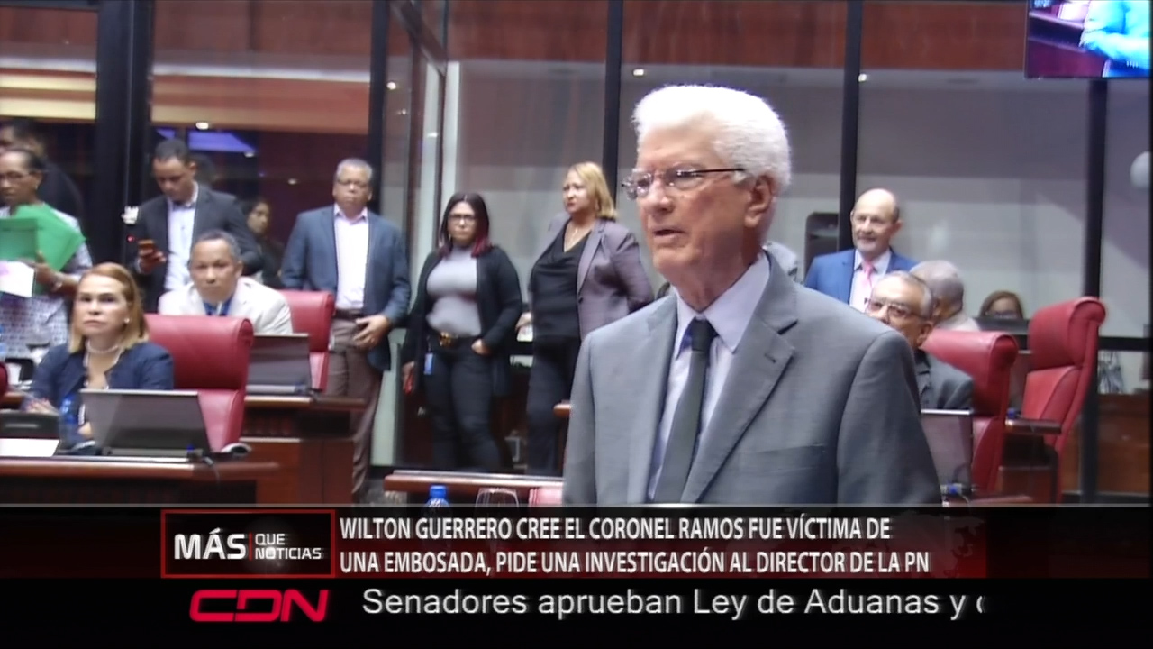 Senador Wilton Guerrero Cree El Coronel Ramos Fue Víctima De Una Emboscada Por Quienes Lo Acompañaban