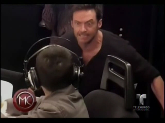 Hugh Jackman Sorprende A Niño Enfermo