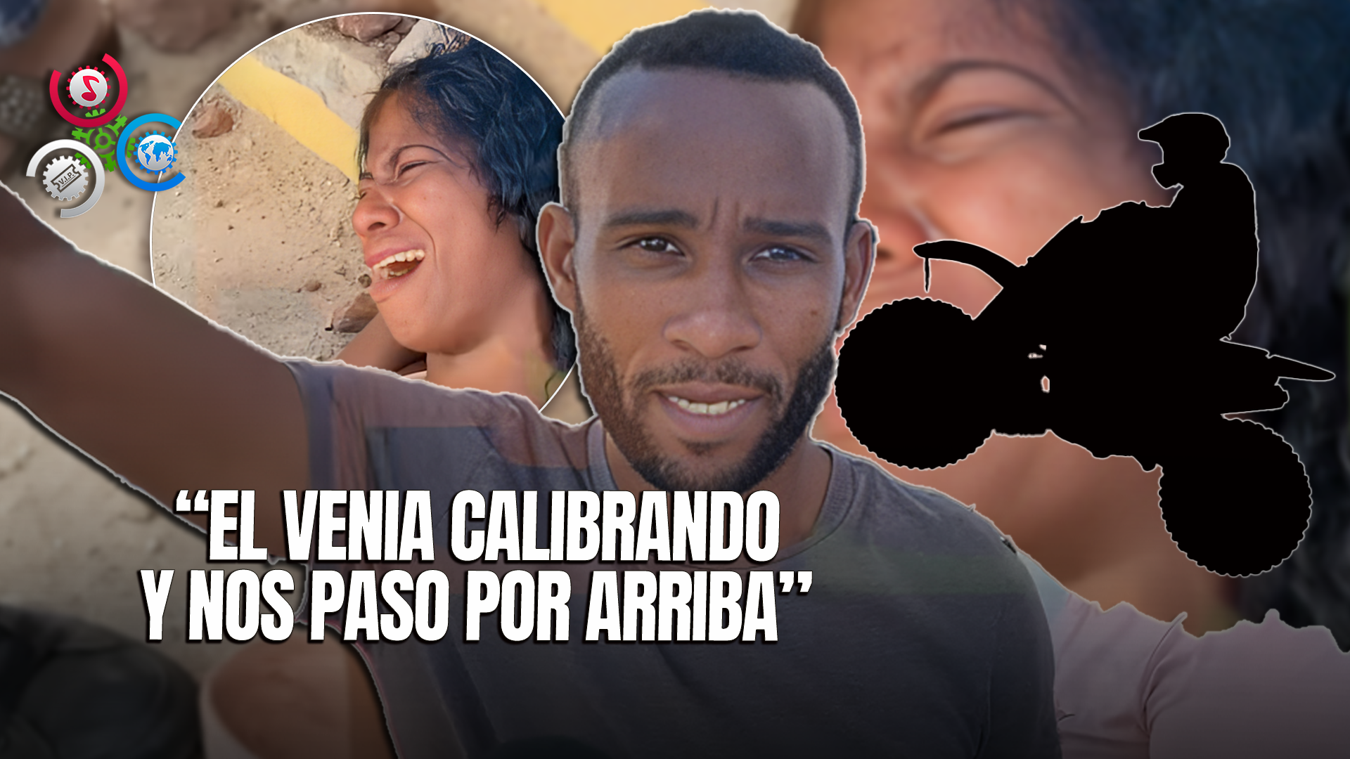 Joven Herida Tras Ser Atropellada Por Motociclista Que ‘Calibraba’ En Bayaguana