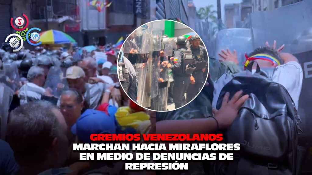 CAOS EN VENEZUELA: Trabajadores Y Estudiantes Denuncian Represión En Marcha Hacia Miraflores