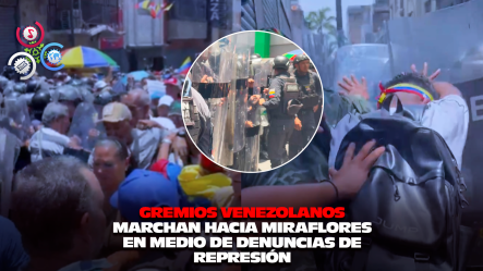 CAOS EN VENEZUELA: Trabajadores Y Estudiantes Denuncian Represión En Marcha Hacia Miraflores