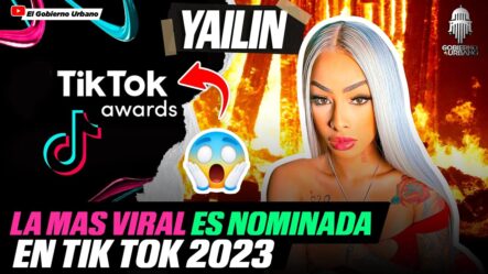 Yailin Nominada En Los Premios Tiktoker Awards RD