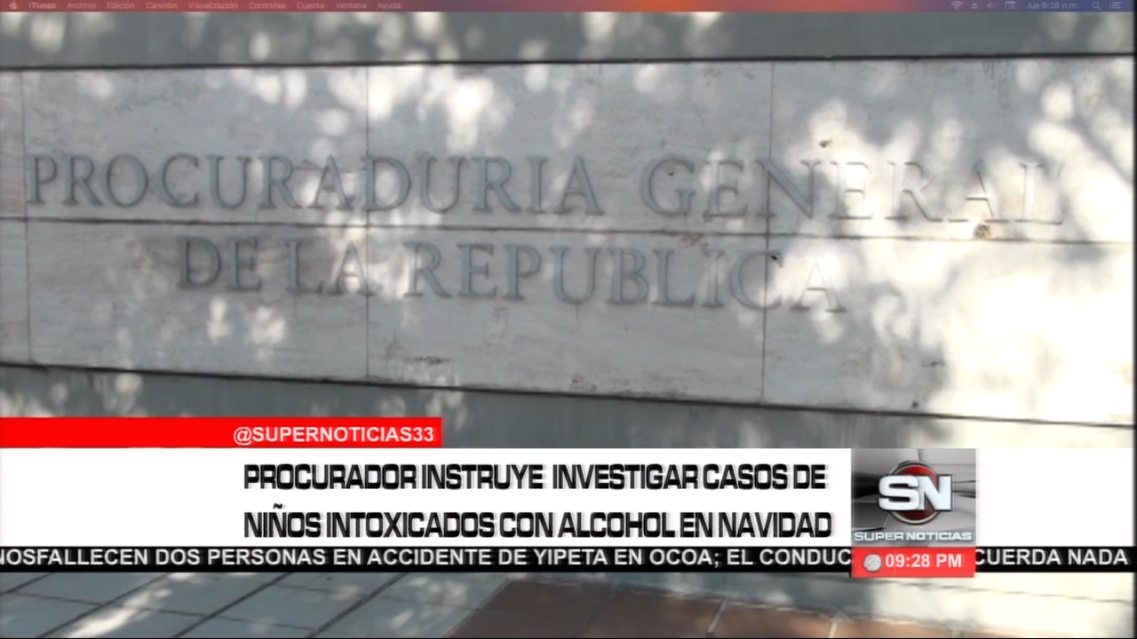 El Procurador Instruye A Investigar Casos De Los Niños Intoxicados Con Alcohol En Navidad