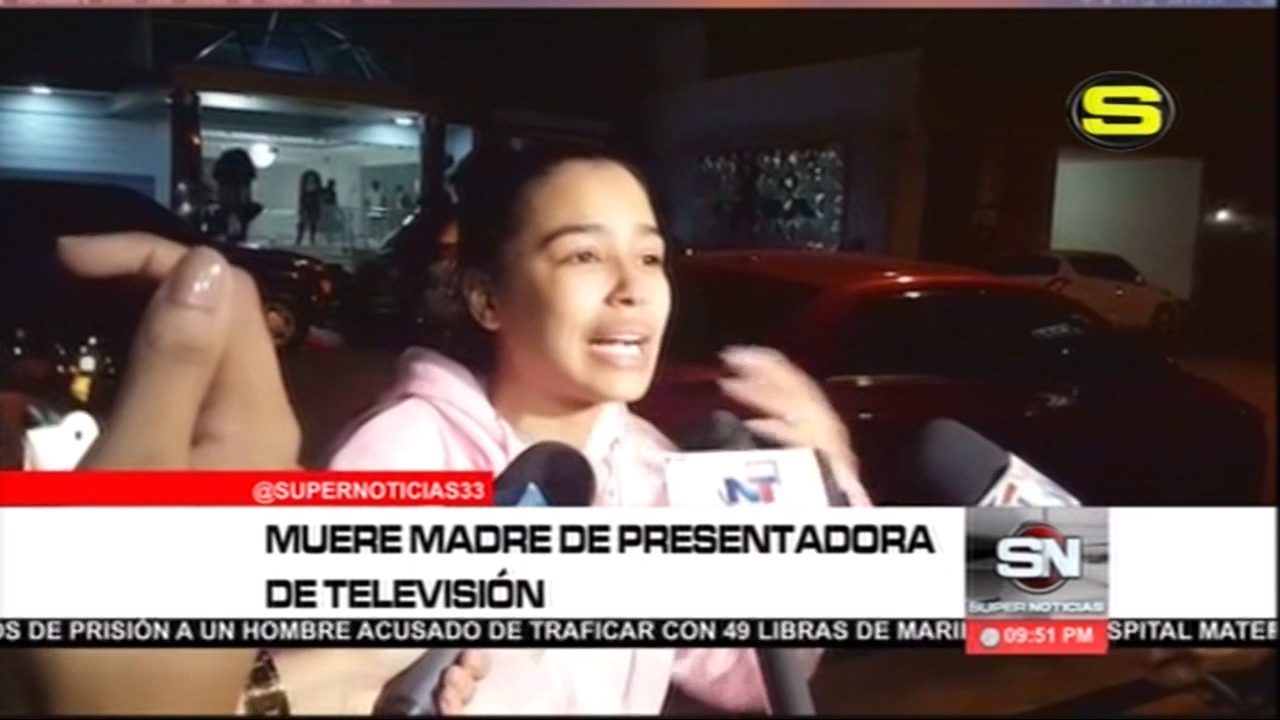 Muere Madre De Presentadora De Televisión