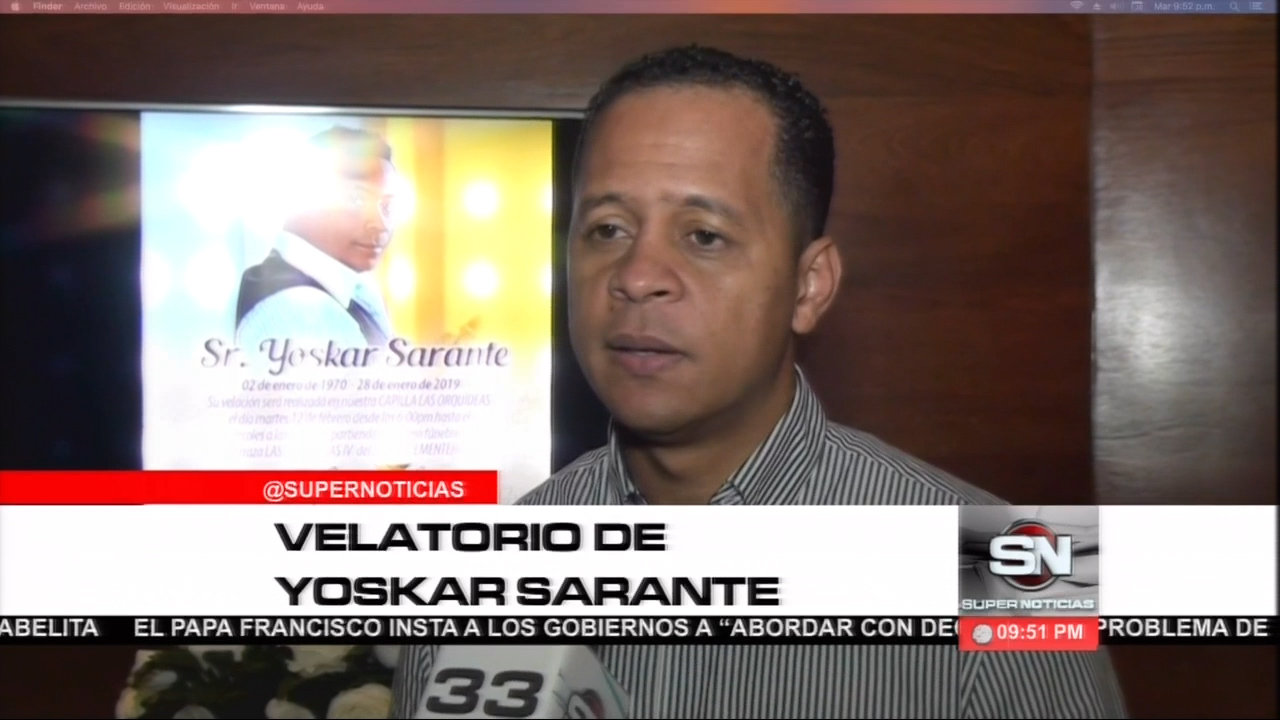 Son Velados Los Restos Del Bachatero Yoskar Sarante