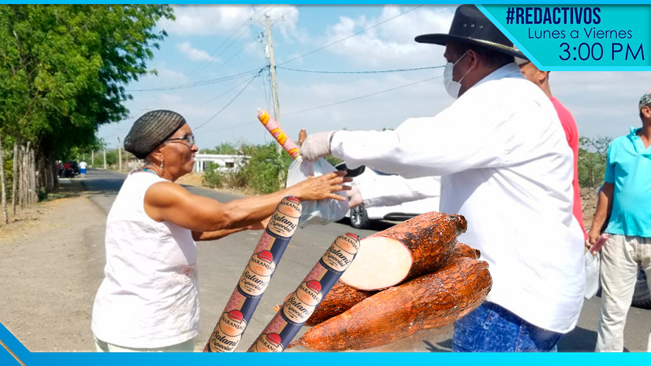 Alcalde Electo De Dajabón Entrega Yuca Y Salami A Familias De Escasos Recursos