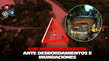 Colapsa Parte Del Puente Camú En Puerto Plata Tras Intensas Lluvias; Autoridades Inician Reconstrucción