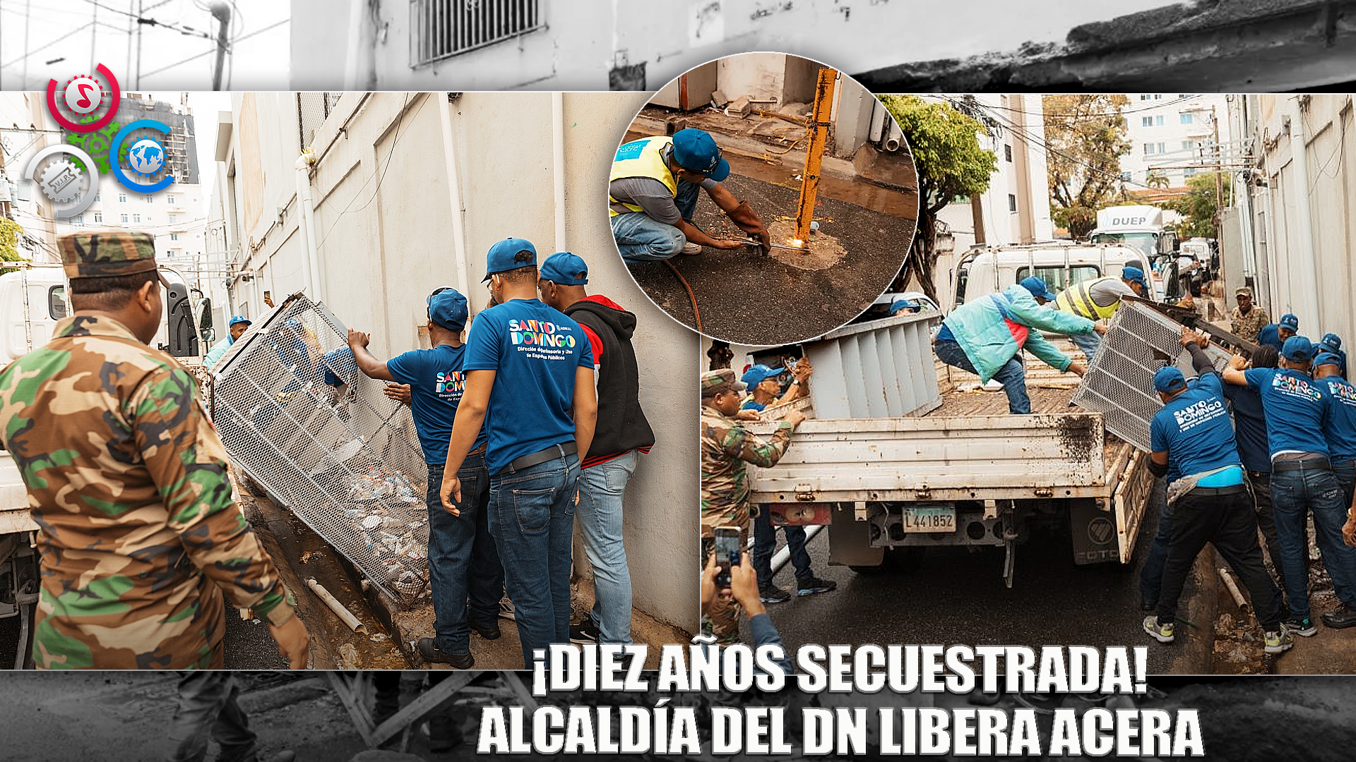 ¡Acera Libre Tras 10 Años! Alcaldía Del DN Actúa En Naco