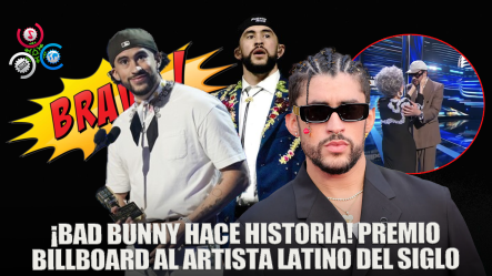 ¡Bad Bunny Arrasa! Recibe El Premio Billboard Al Artista Latino Del Siglo