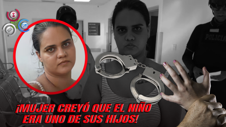 ¡Detienen A Mujer Por Presunto Rapto A Menor En Escuela En La Romana!