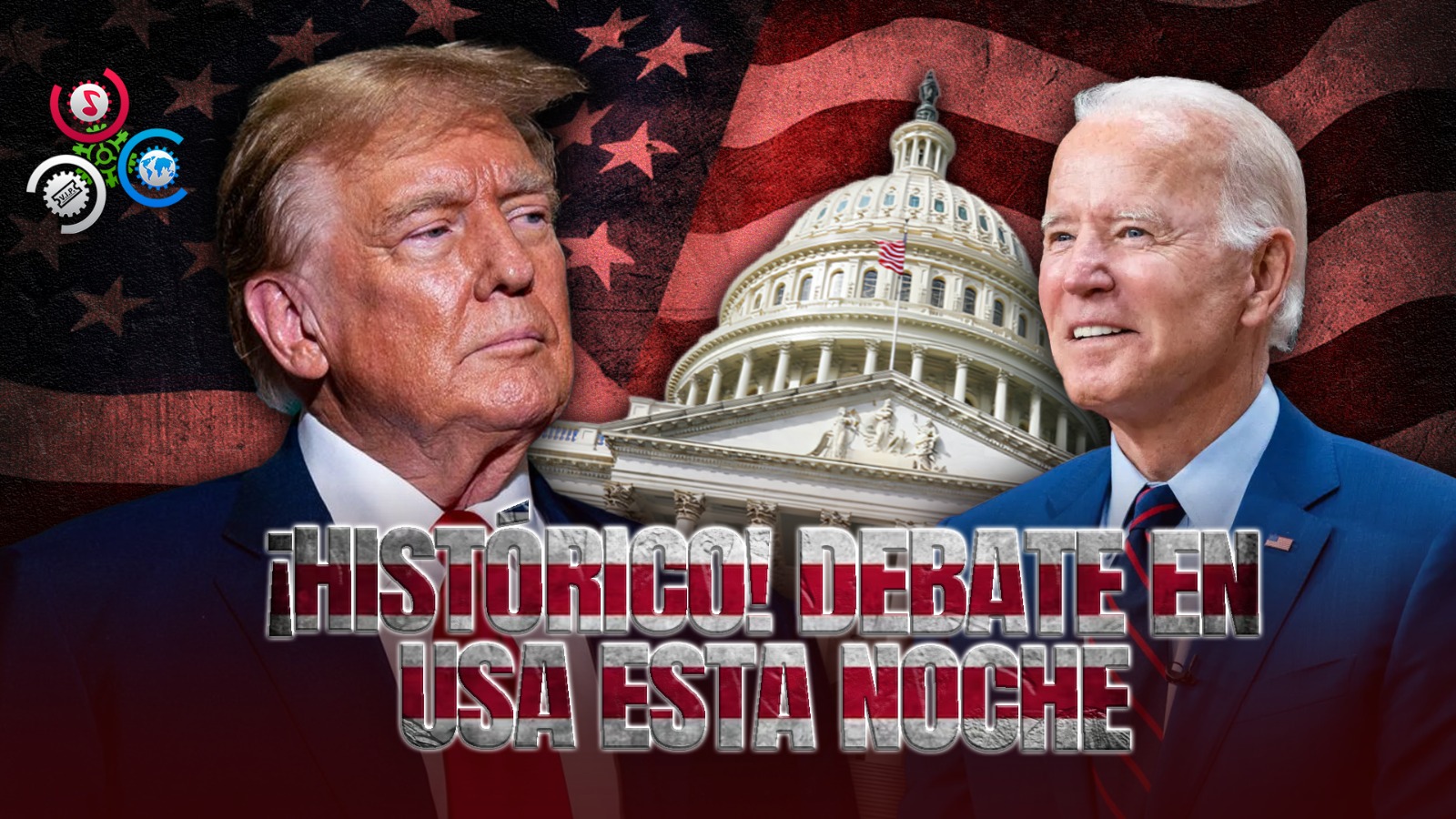 ¡Histórico! Esta Noche Enfrentan En Debate Presidencial Entre Joe Biden Y Donald Trump