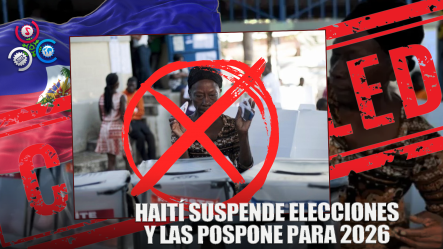 ¡Insólito! Haití Suspende Elecciones Presidenciales Del 15/11