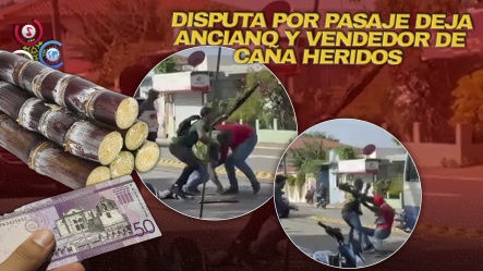 ¡Por 50 Pesos Casi Termina En Tragedia!; Hombres Protagonizan Pelea En Plena Vía Pública En Monte Plata