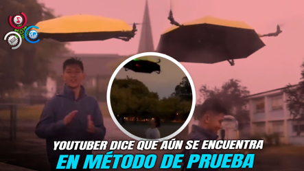 ¡Youtuber Canadiense Crea Un Paraguas Volador!