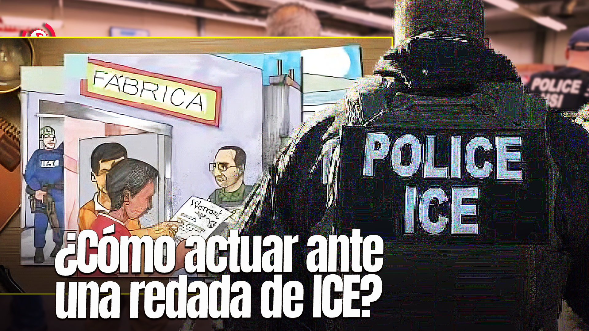 Crean Cómic Informativo Para Indocumentados Y Comerciantes Sobre Derechos Ante Redadas De ICE