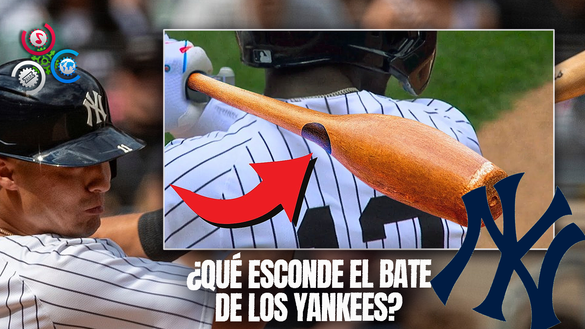 ¿Qué Esconde El Bate Usado Por Los Yankees De Nueva York En Las Grandes Ligas?