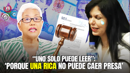 Altagracia Salazar: ‘¿A Quiénes Se Llaman Reconocidos Delincuentes En RD?’